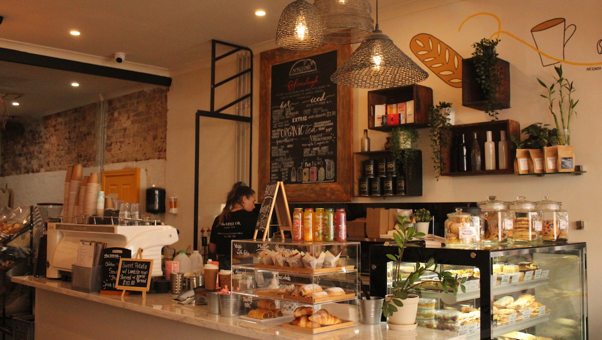 Subiaco’s early morning café hub at the Paris end of Rokeby Streets