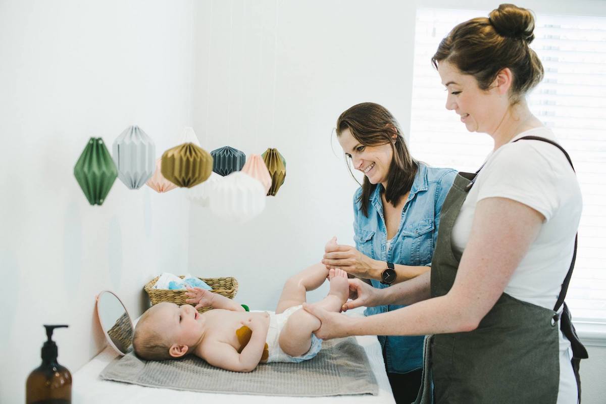 As well as the hydrotherapy and massage, the spa therapists can pick up on a baby’s cues, empowering parents by teaching them how to read when their baby is tense or having tummy trouble and how to relieve that stress via soft massaging techniques. Plus, babies typically sleep for two or so hours afterwards, so parents can get the break they so desperately need!